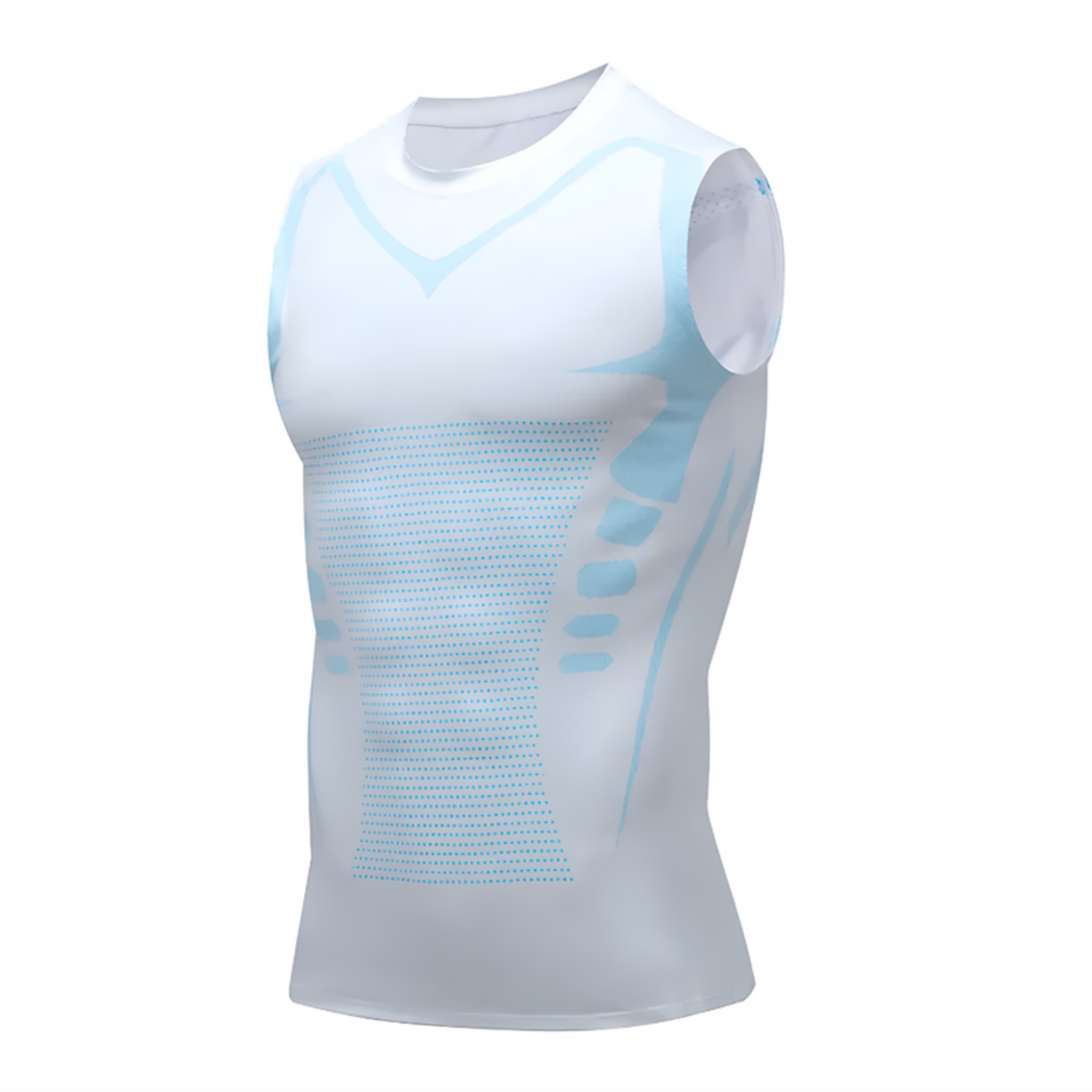 BowLift | KrachtVorm Men's Compression Vest – Invisible Posture Correction & Slimmer Appearance
