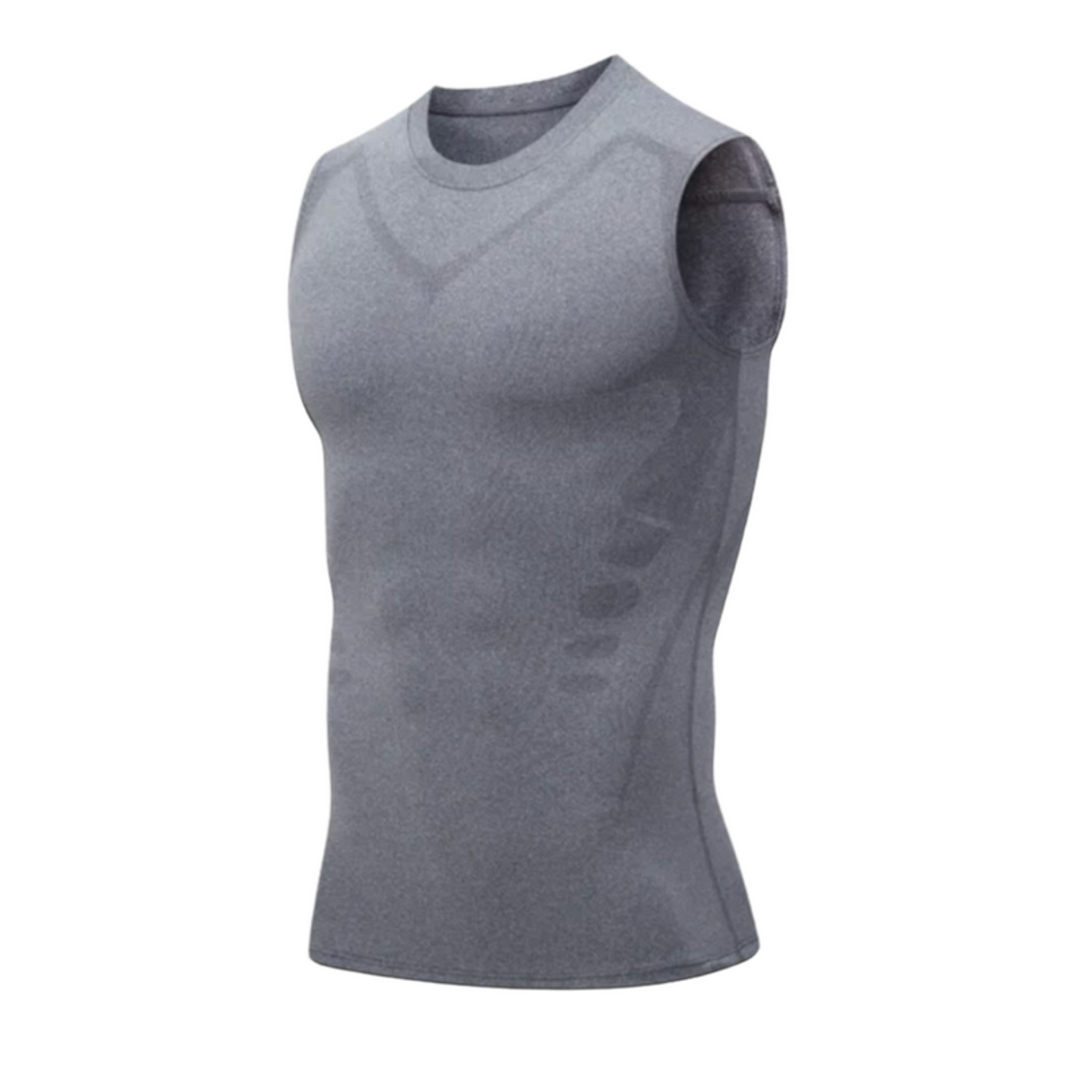 BowLift | KrachtVorm Men's Compression Vest – Invisible Posture Correction & Slimmer Appearance