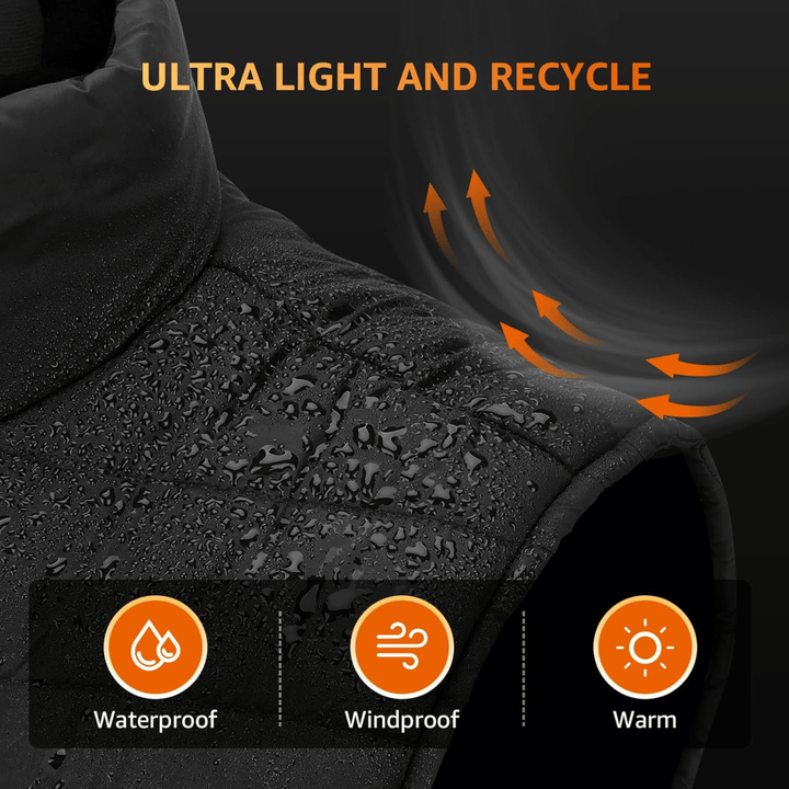 BowLift | Heated Gilet – Lightweight Body Warmer Heated Jacket for Ultimate Comfort