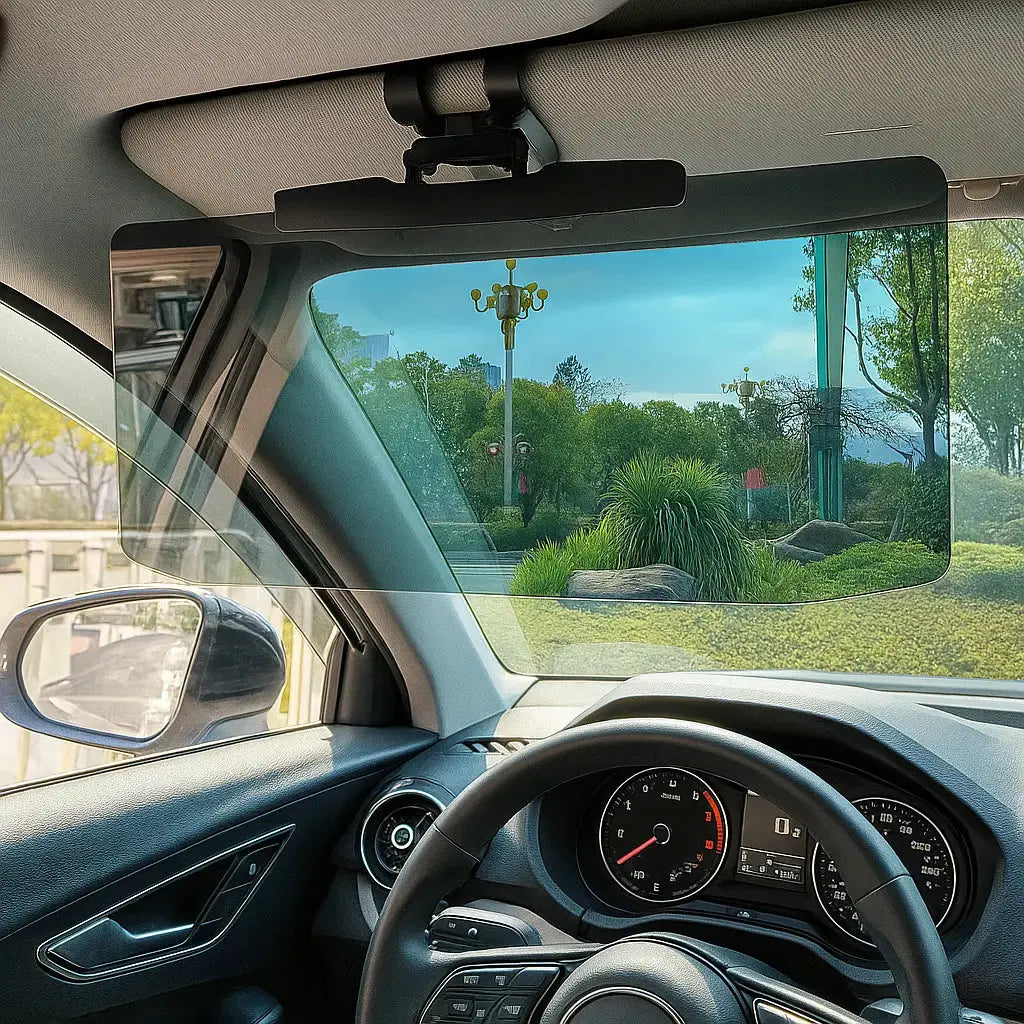 BowLift | Glare-free driving visor – Against sunlight & winter glare