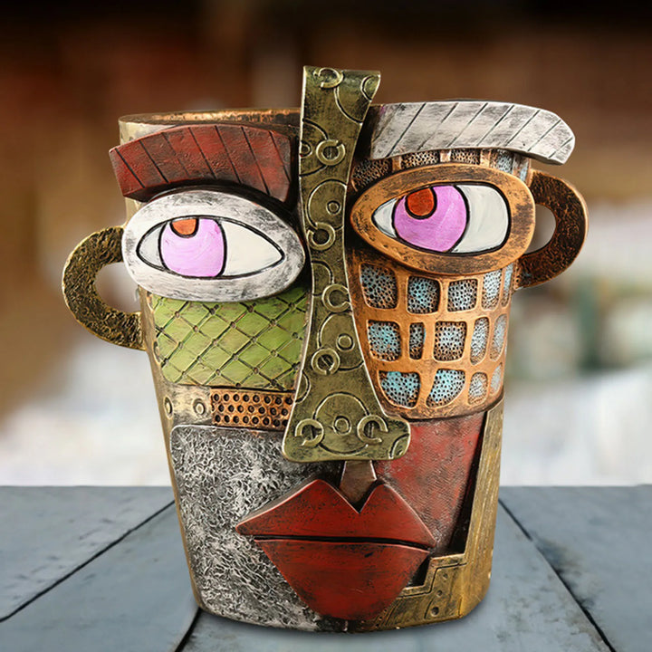 BowLift | Stylish Abstract Art Flower Pot Ornaments - RetroVisage