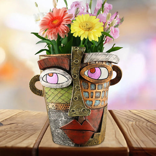 BowLift | Stylish Abstract Art Flower Pot Ornaments - RetroVisage