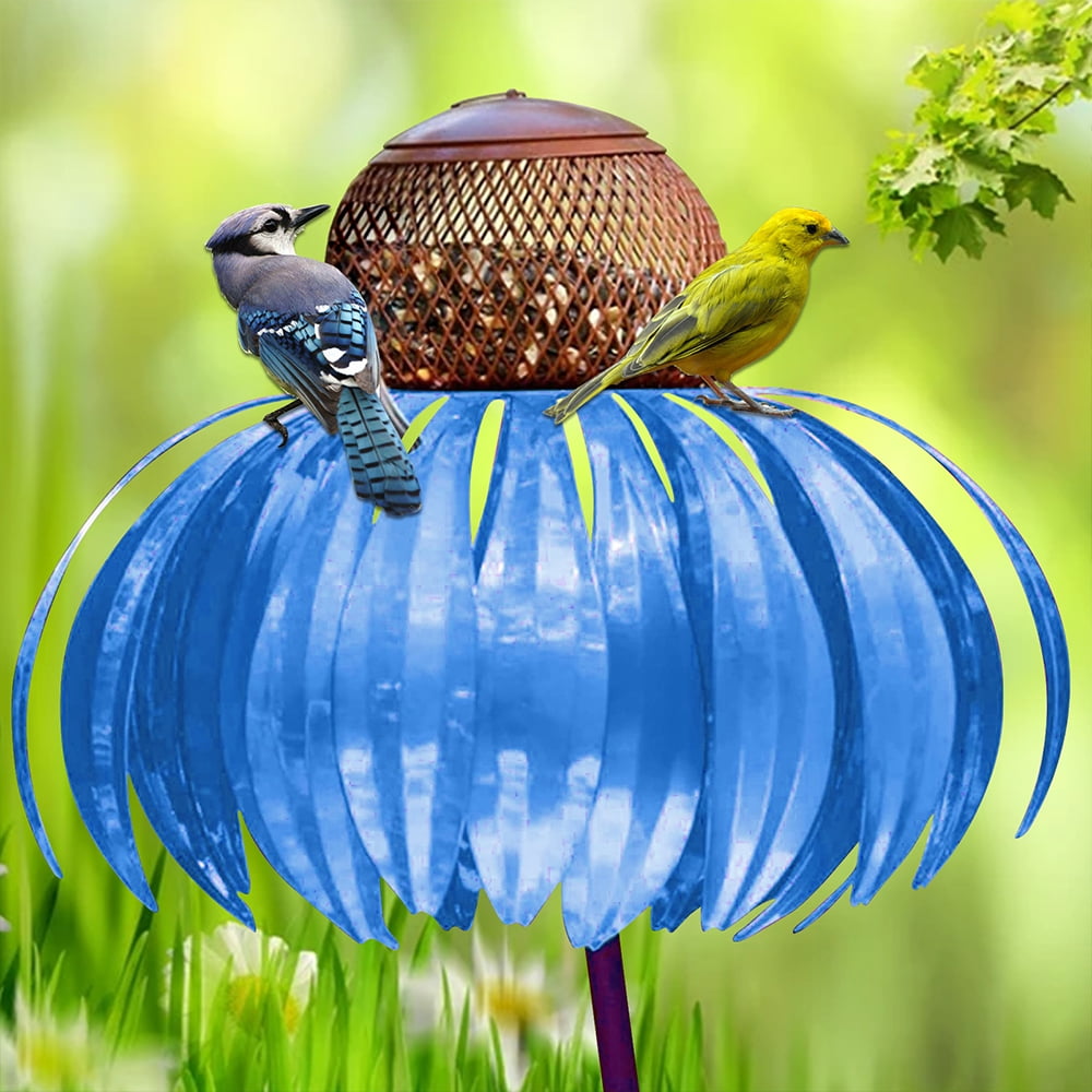 BowLift | Bird Feeder Metal Flower Garden Ornament