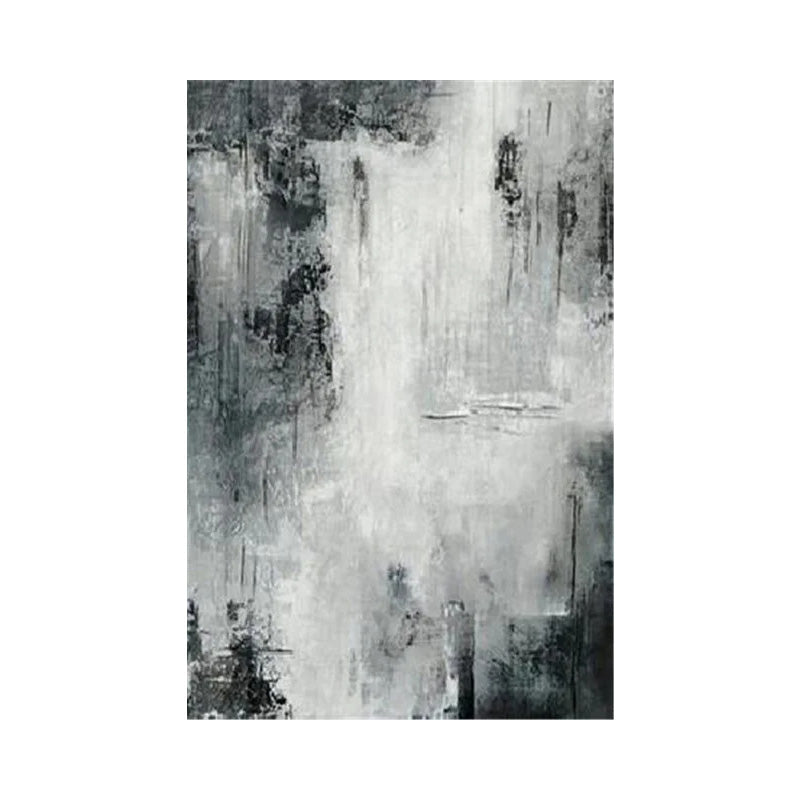 Blue Gray Contemporary Abstract Wall Art Fine Art Canvas Prints Posters Pictures For Living Room Home Office Art Decor | Bowlift
