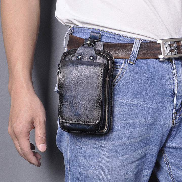 BowLift | Elegant Leather Hip Pouch for Men
