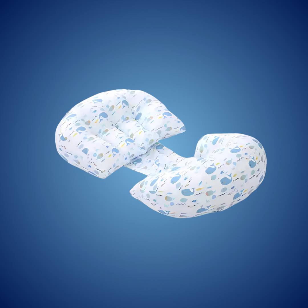 MomEase Comfort Best Maternity Pillow | Pillow for Pregnant Women - Side Sleeping and Postpartum Recovery - Pregnancy Sleep Pillow Bowlift
