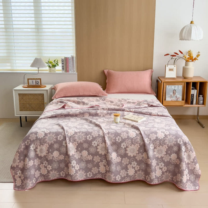 BowLift | Reverie Floral Cotton Gauze Blanket