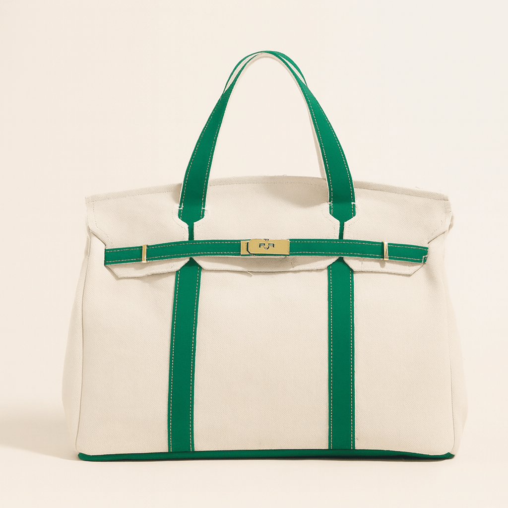 BowLift | Premium canvas shopper with reinforced steel details