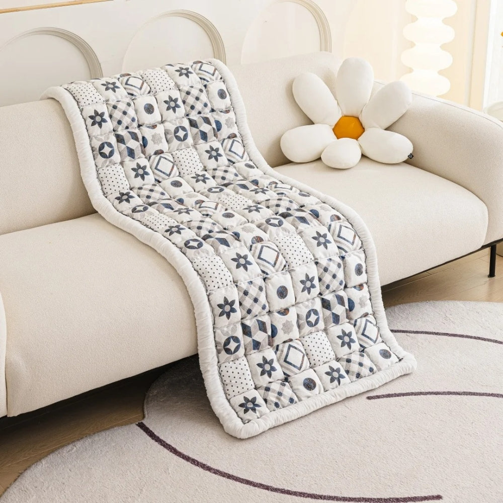 BowLift | Bohemian Printed Quilted Sofa Cover