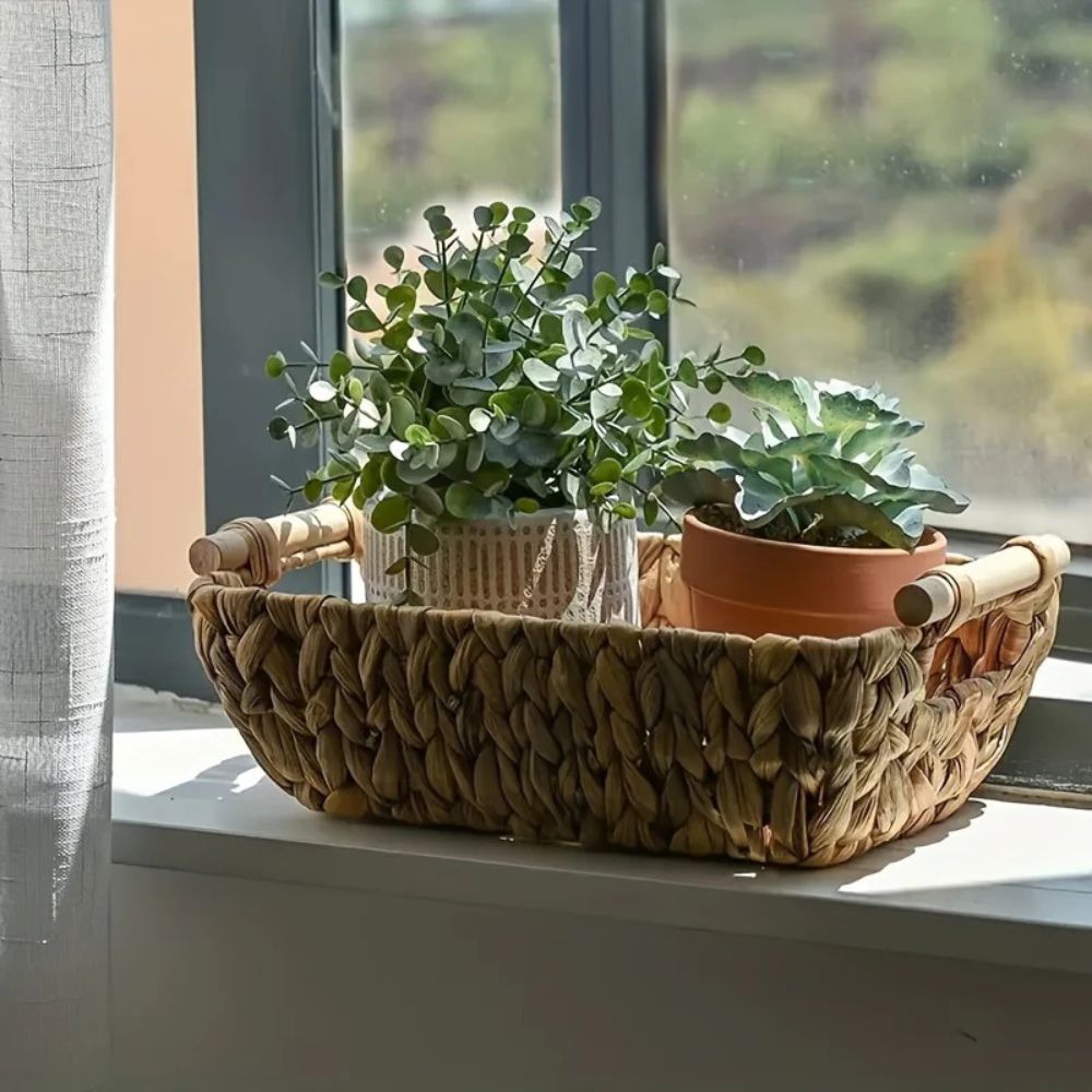 BowLift | Boho Tidy Woven Storage Basket