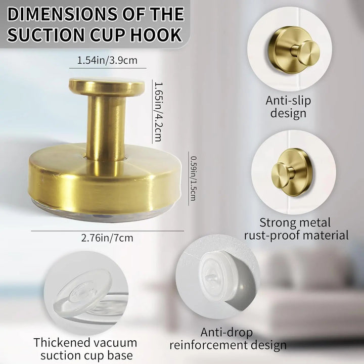BowLift | Drill-free suction hooks – Strong, reusable & damage-free