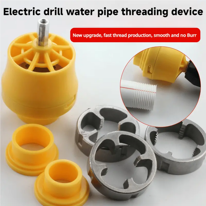 BowLift | Drill attachment for thread cutting – Suitable for PVC & water pipes
