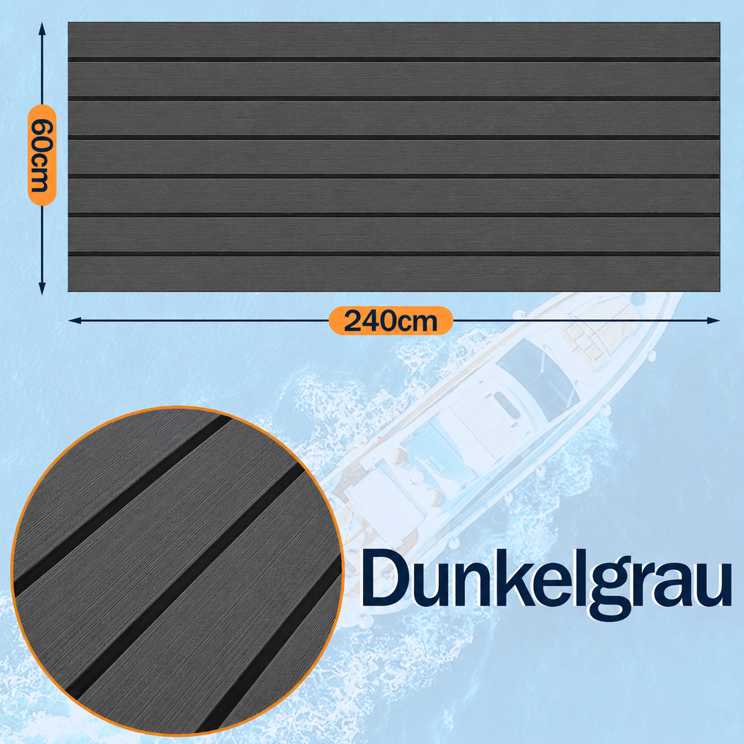 Boot Flooring EVA Teak Flooring Self-Adhesive | Bowlift