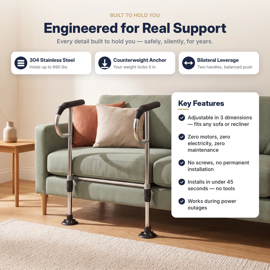 BowLift | Adjustable Sofa Standing Aid