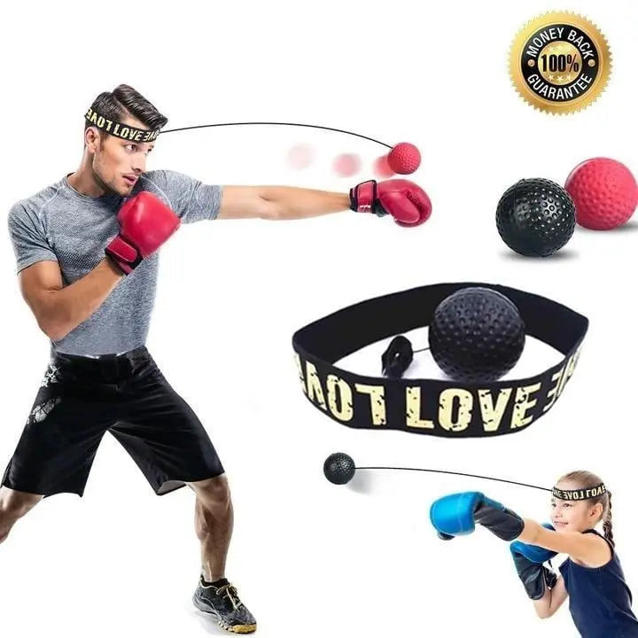 BowLift | Box Reflex Ball with Headband – Reaction & Coordination Training for Home
