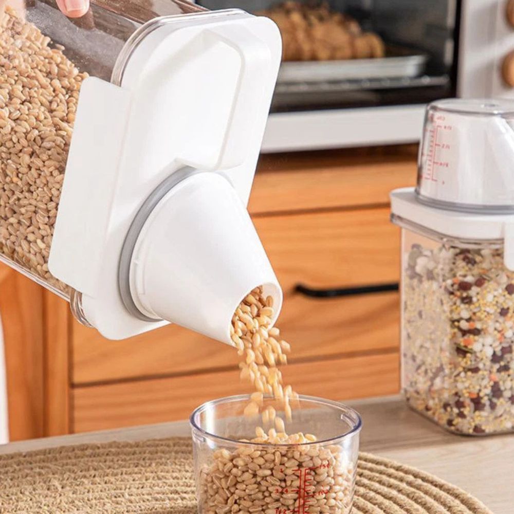 BowLift | Clear Cereal and Grain Organizer