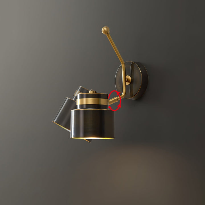 BowLift | ShadowGlow - Glossy Wall Sconce