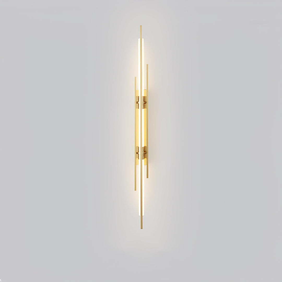 BowLift | LuxeAura – Opulent Gold Wall Light for Elegant Spaces