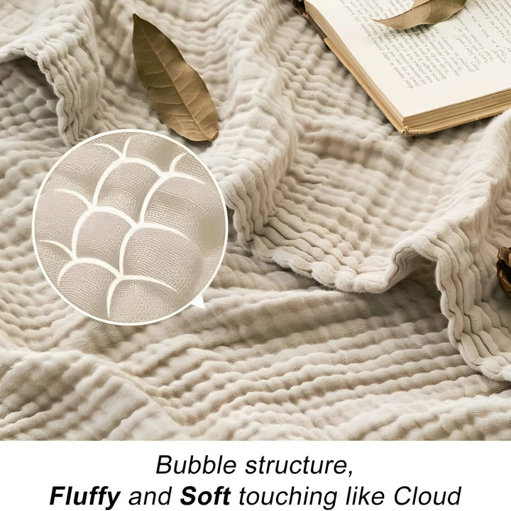 BowLift | BreezeCotton Luxury Cotton Blanket for Every Season