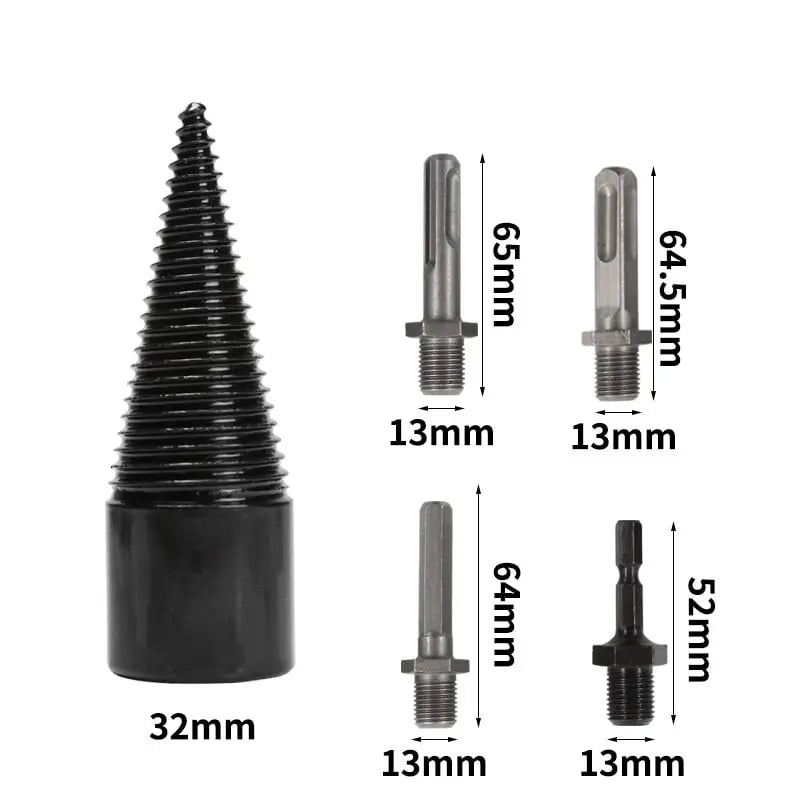 BowLift | Firewood Drill Bit Set – Split wood easily with the cordless drill