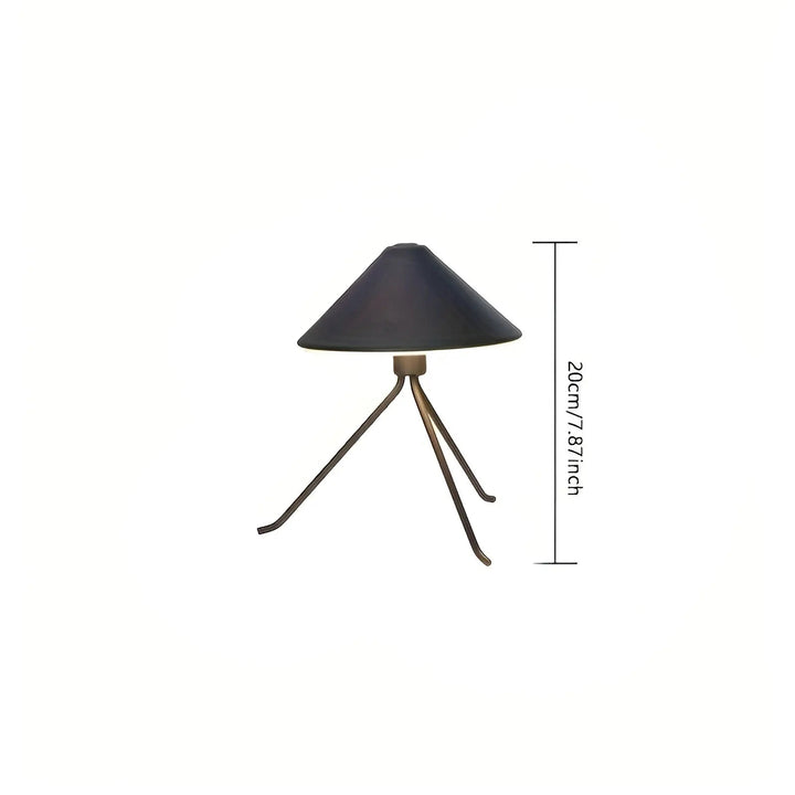 BowLift | Eleganza Luxe Table Lamp – USB Rechargeable LED Lighting with Chic Design in Black, Gold and Silver