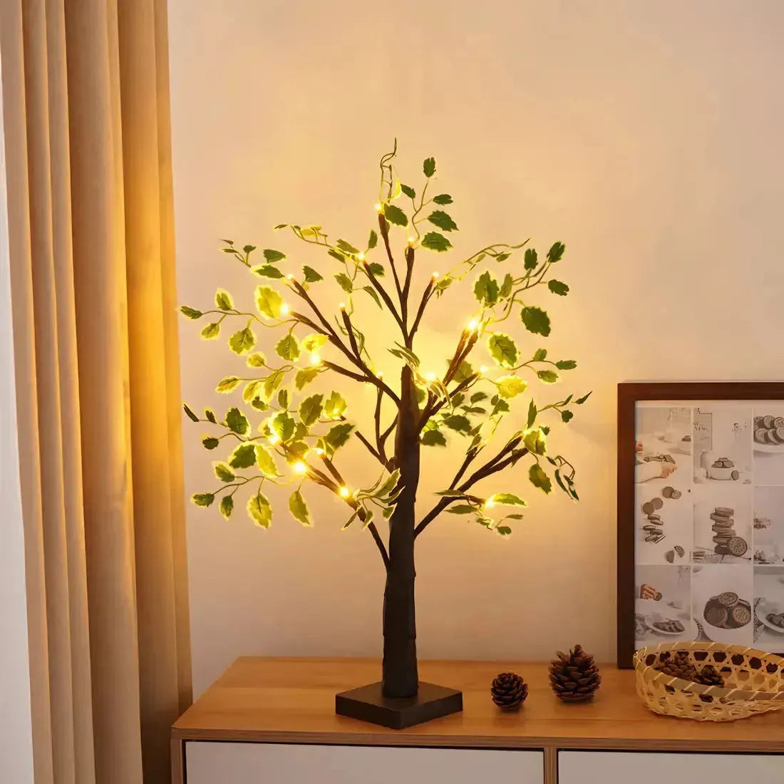 BowLift | BrightTree LED Lamp – Illuminated Tree Light for Home Décor and Ambient Lighting