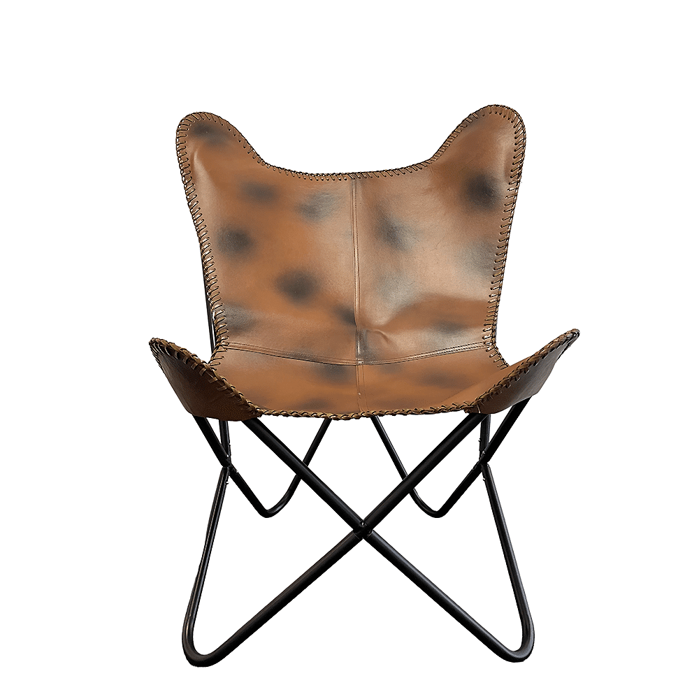 Bat chair made of real leather (available in different colors) | Bowlift