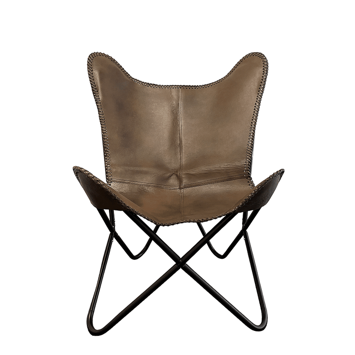 Bat chair made of real leather (available in different colors) | Bowlift