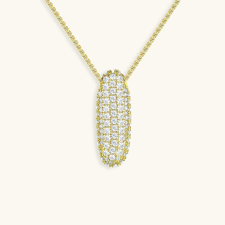 BowLift | Bubble Initial-Diamond-Necklace