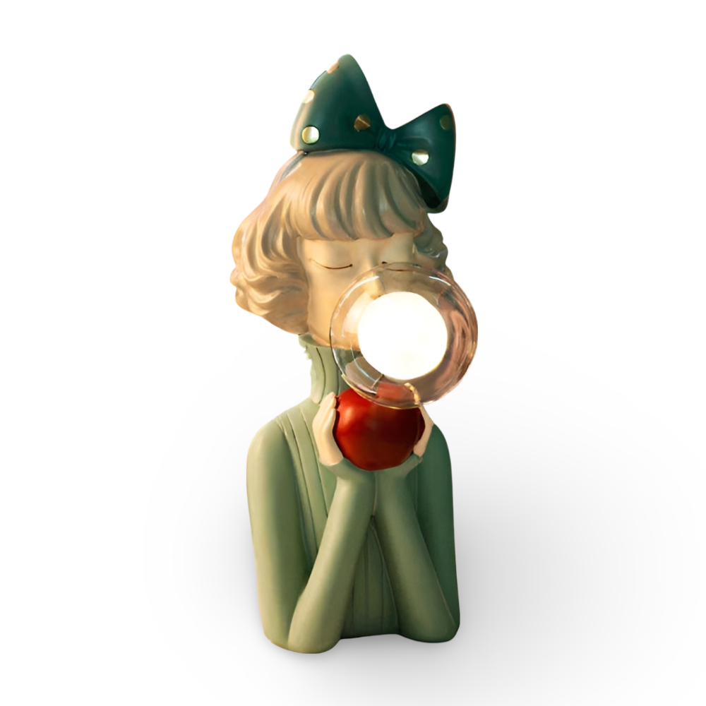 BowLift | BubbleFairies Table Lamp – Enchanting Quartet Cartoon Girl Figurine Light