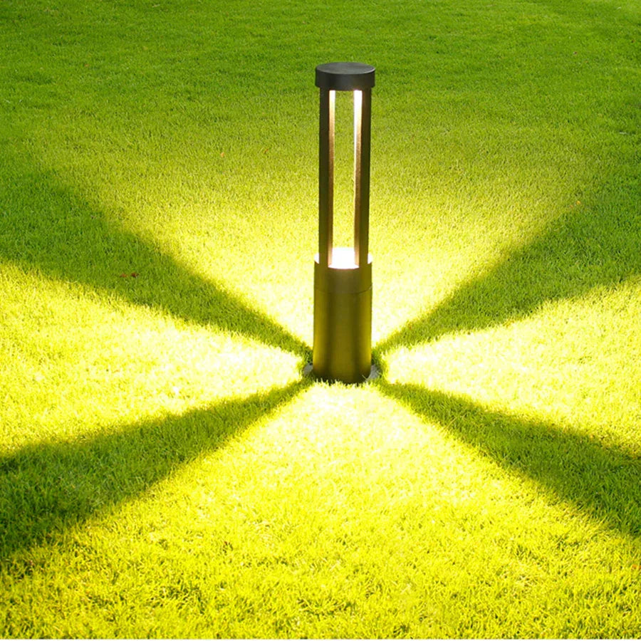 StoneGlow - Energy-efficient LED Garden Post Lamp | Waterproof and Modern Outdoor Lighting | Bowlift