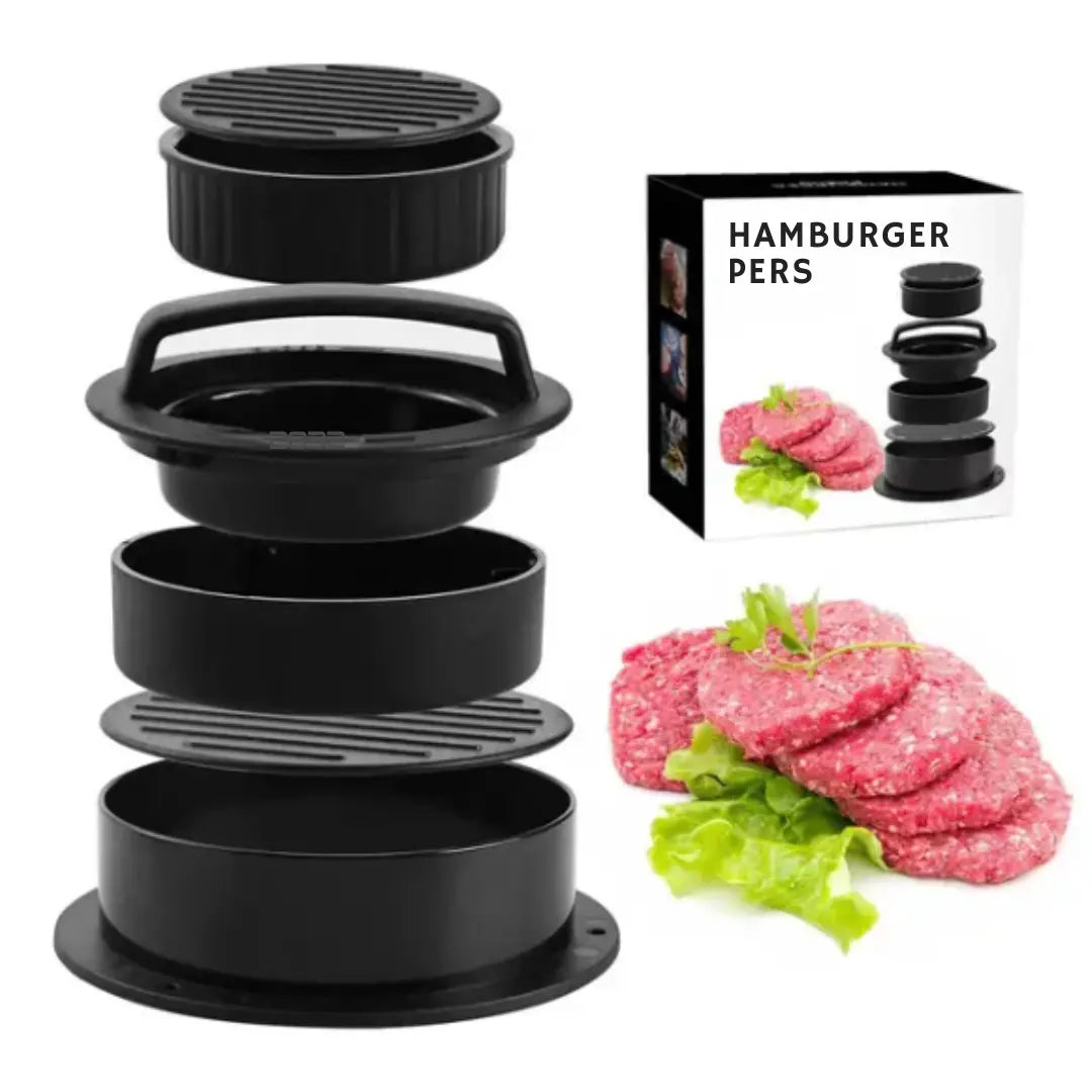 Burger press with twist lock for perfect patties | Bowlift