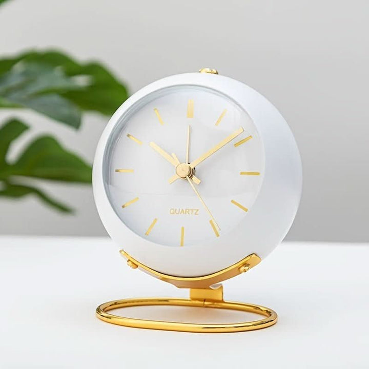 BowLift | Retro Analog Alarm Clock with Silent Movement