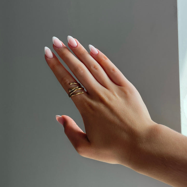 BowLift | Adjustable Gold Ring – Elegant Design for Every Occasion