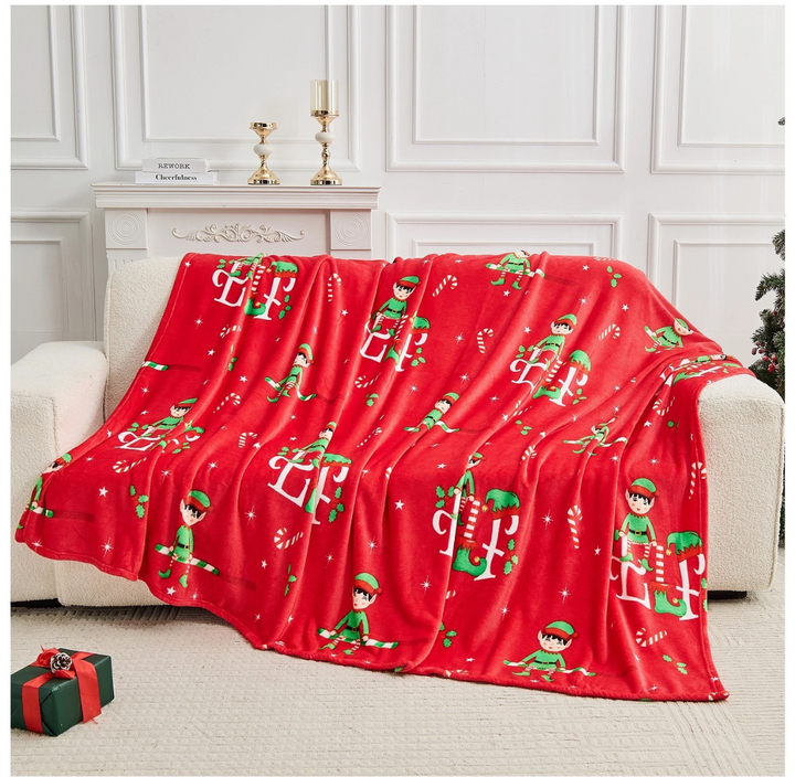 BowLift | Christmas Fleece Throw