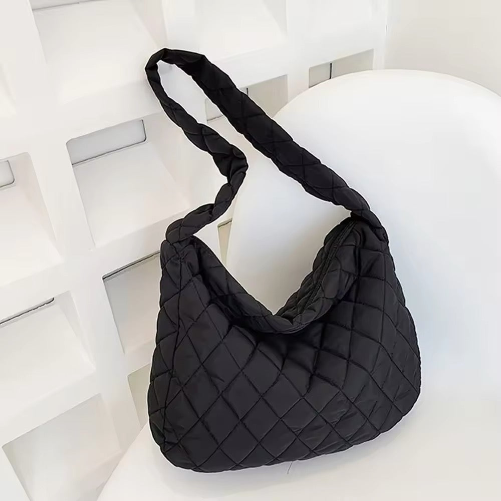BowLift | Padded Ballerina Extra Large Puffer Tote Crossbody Padded Shoulder Bag