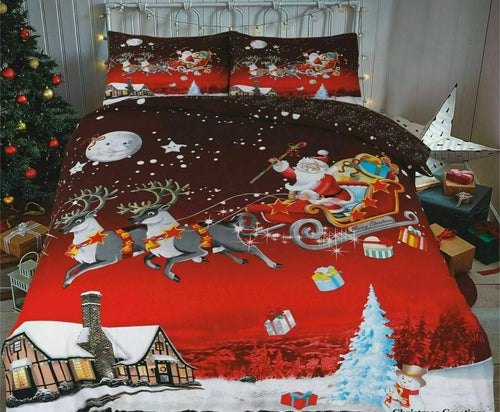 BowLift | Christmas Greetings KING Size Duvet Set