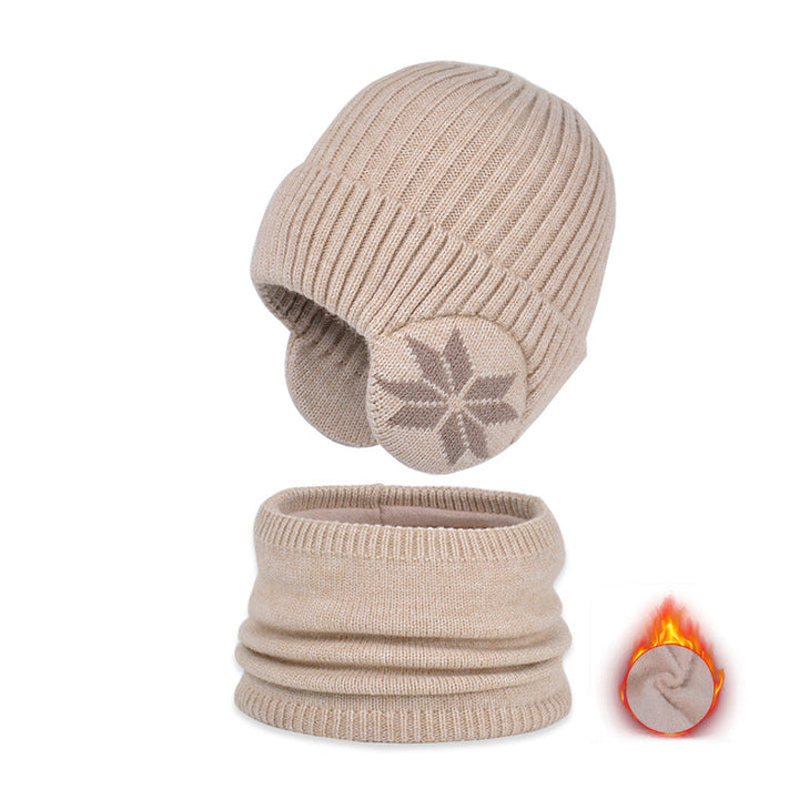 BowLift | Kids Winter Fleece Scarf Suit Knit Hat