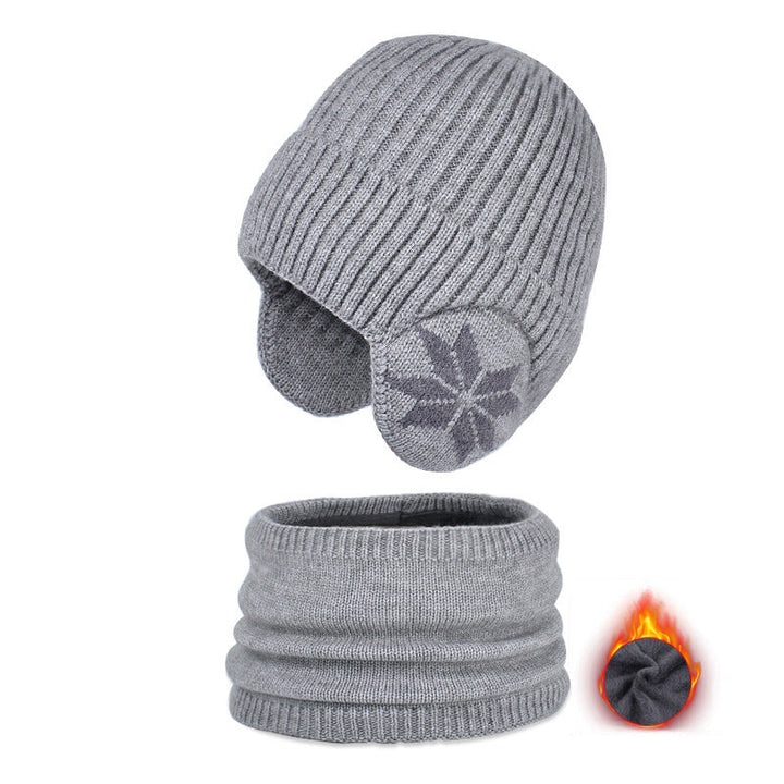 BowLift | Kids Winter Fleece Scarf Suit Knit Hat