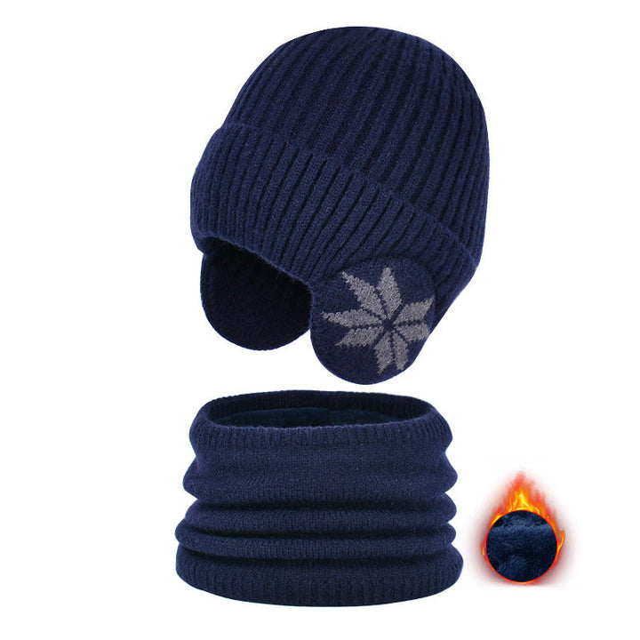 BowLift | Kids Winter Fleece Scarf Suit Knit Hat