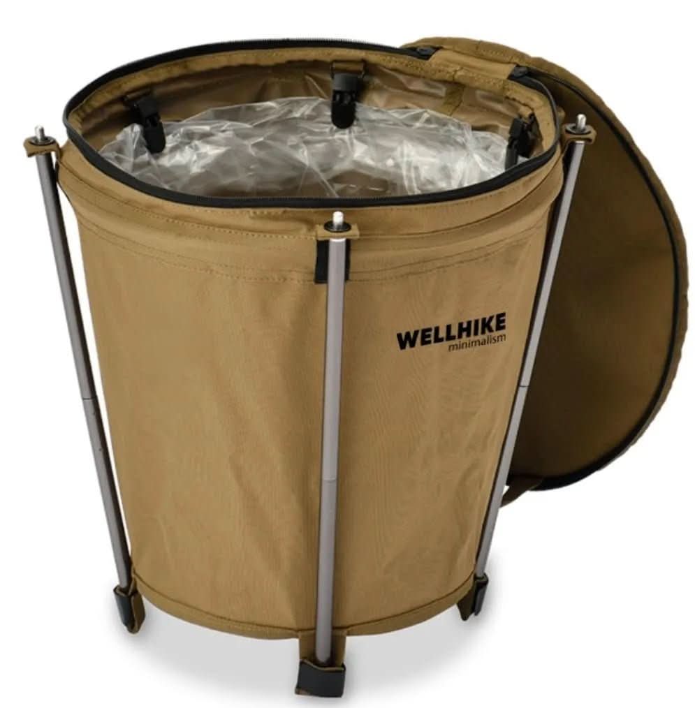BowLift | Foldable Outdoor Trash Can for Camping & Festivals