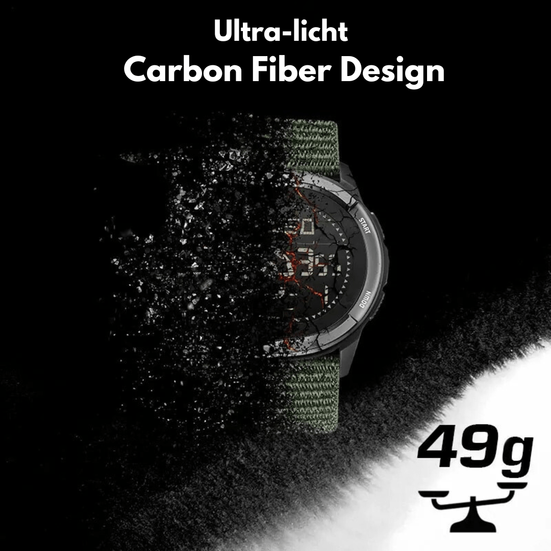 BowLift | Sports watch with carbon design for adventure