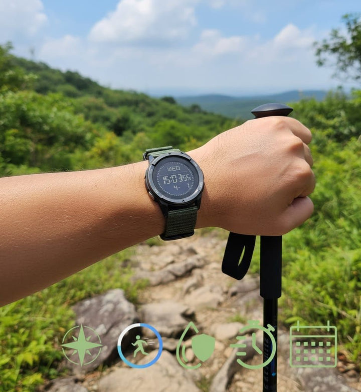 BowLift | Sports watch with carbon design for adventure