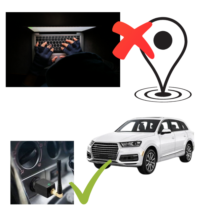 BowLift | Portable GPS Signal Blocker for Car | 12V Lighter Powered Privacy Device