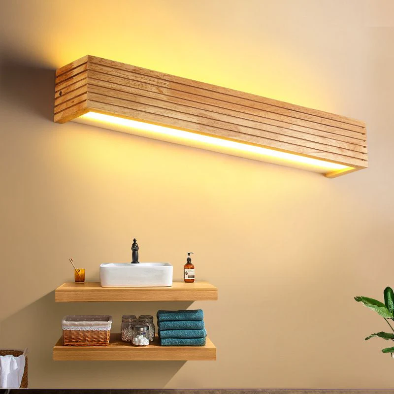 BowLift | Wooden Wall Lights for Bathroom Mirrors – Stylish Functional Illumination for Home Decor & Vanity Lighting