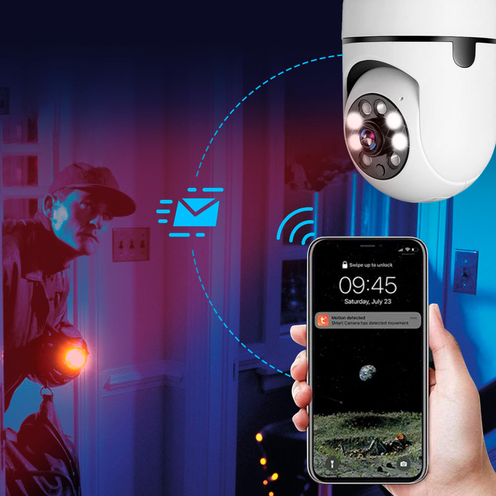 CCTV Camera 360° All-round view for security | Bowlift