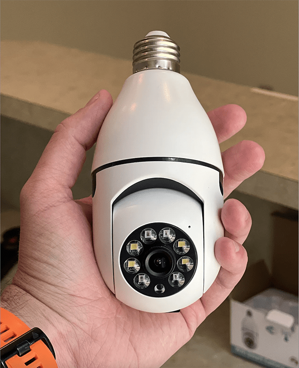 CCTV Camera 360° All-round view for security | Bowlift