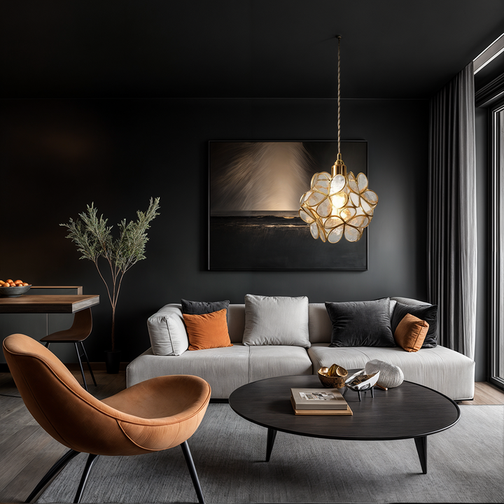 BowLift | Modern Flower Shape Glass LED Pendant Lamp