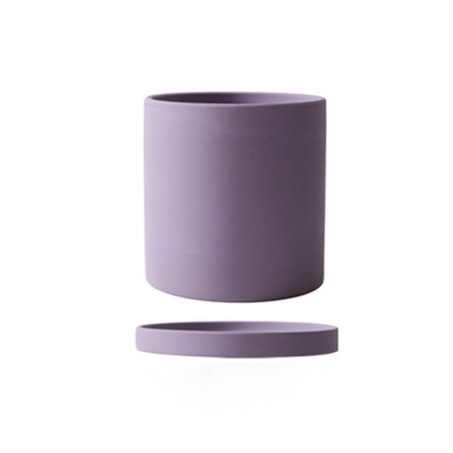 BowLift | Elegant flowerpot made of ceramic with saucer