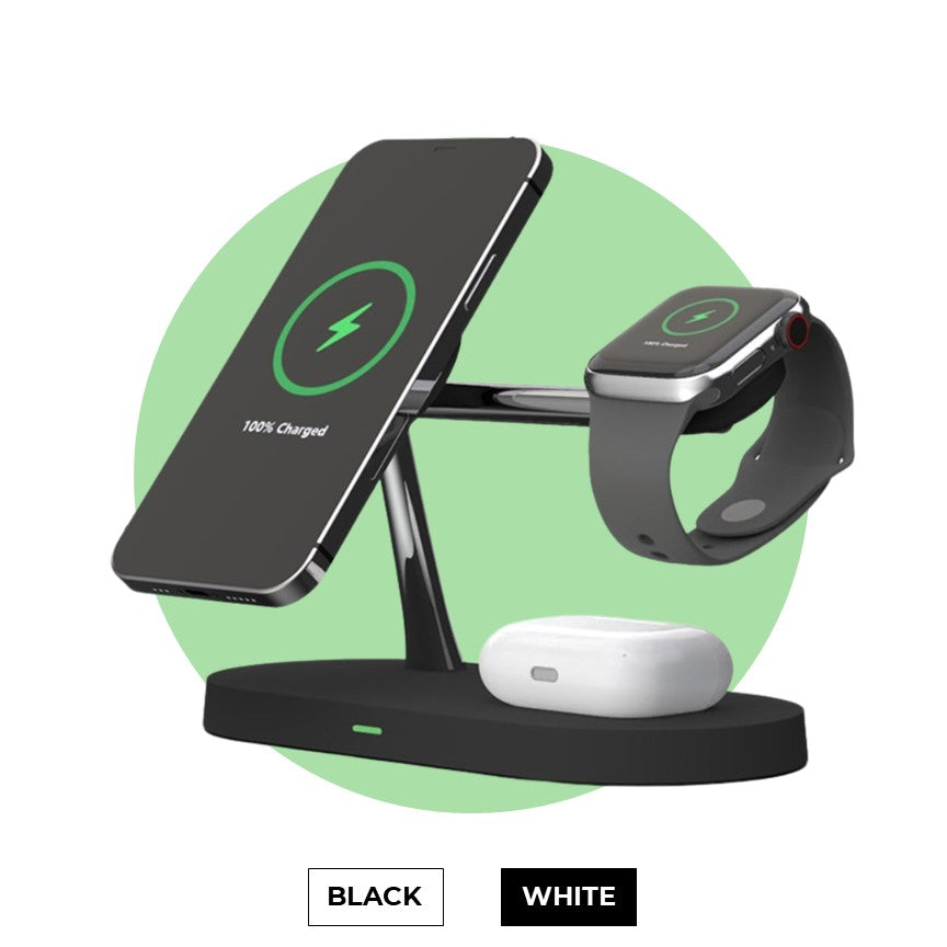 BowLift | Charging Station with Wireless Pad and Watch Stand